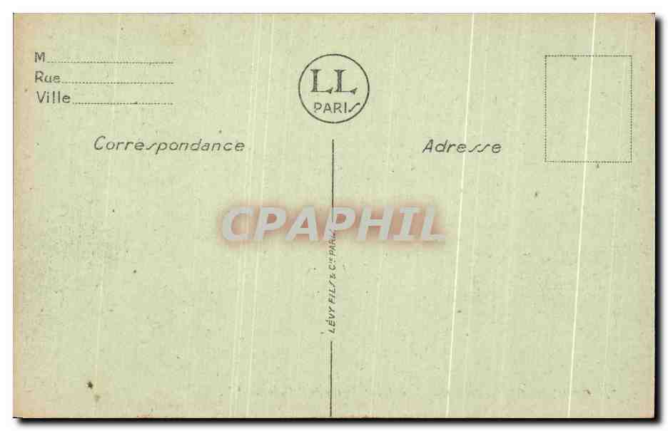 CPA Carcassonne Les Avant Portes de l'Aude — Verso