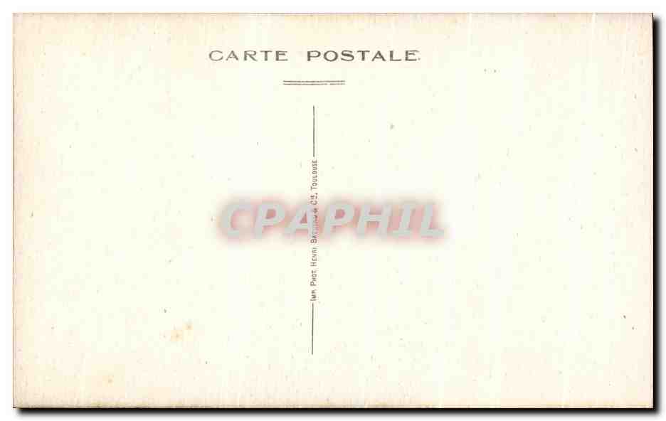 CPA Cite de Carcassonne Tour Wisigothe et les Remparts a l'Ouest — Verso
