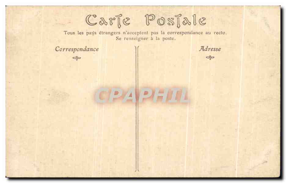 Cité de Carcassonne — Ensemble de la Porte de l'Aude — éditeur inconnu, n° 33 — Rückseite
