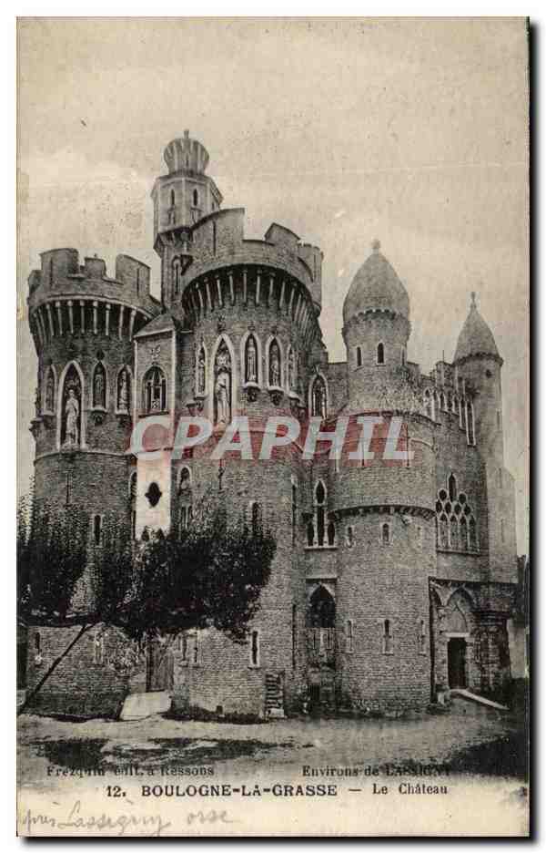 CPA Boulogne La Grasse pres Lassigny Le chateau