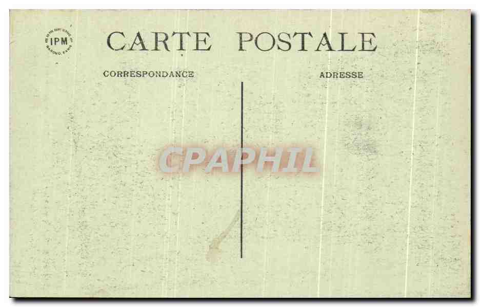 CPA Boulogne La Grasse pres Lassigny Le chateau — Rückseite