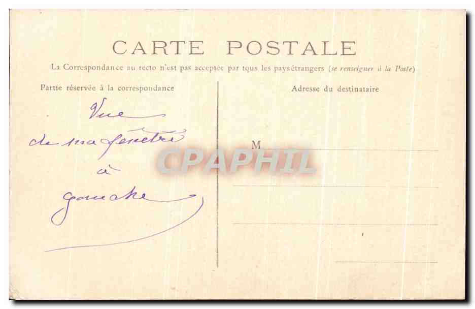 CPA Hennebont Le Port Rive Droite (carte toilee) — Rückseite
