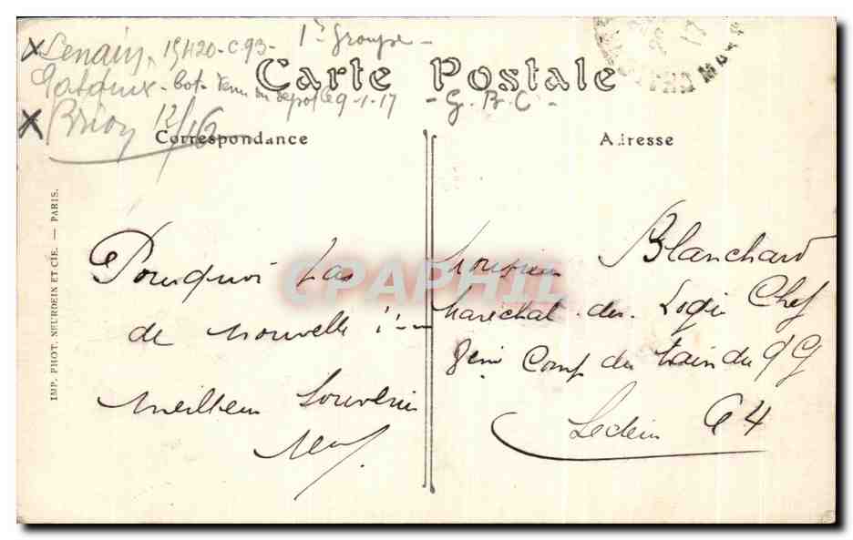 Chalons-sur-Marne — Le Cirque et les Allées — ND. Phot. n°78 — Rückseite