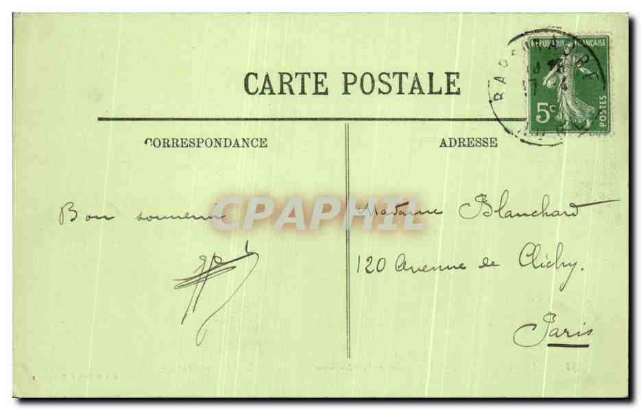Bar-sur-Aube — Ascension de Sainte-Germaine — Le Sentier Rustique — Édition des Galeries Modernes — Reverso