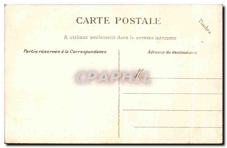 CPA Le Chevalier de la Barre Montmartre Statue Inauguree le 1er Juillet 1905 sur la Butte Montmartre — Rückseite