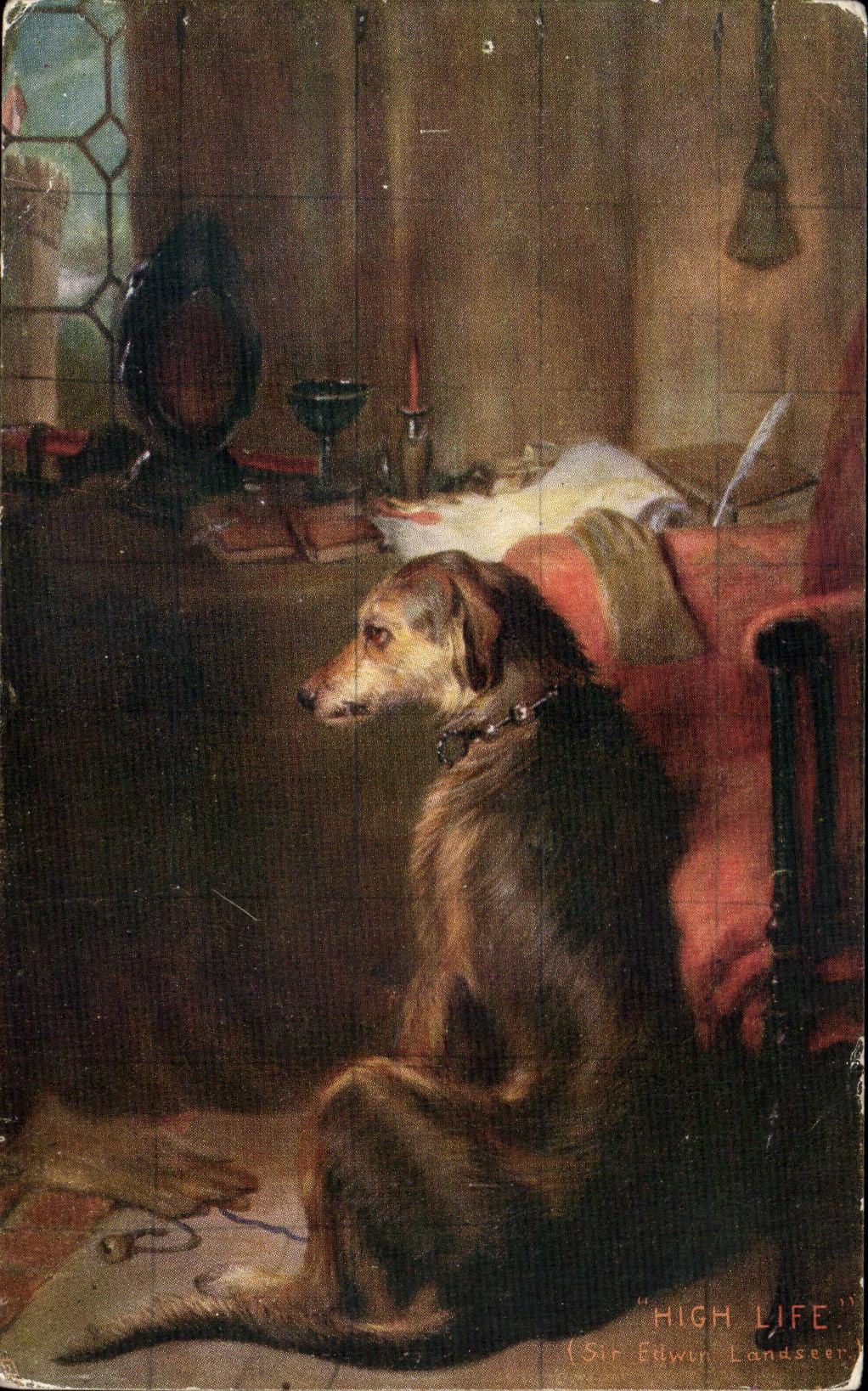 CPA Chien High life Sir Edwin Landseer