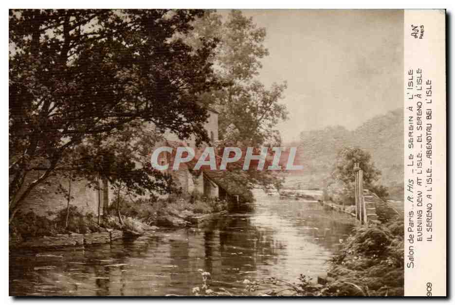 CPA Salon de Paris Le Serein a l'Isle R His 