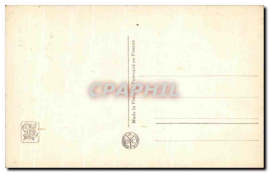CPA Salon de Paris Etcheverry Jeune Femme au Bouquet  — Verso