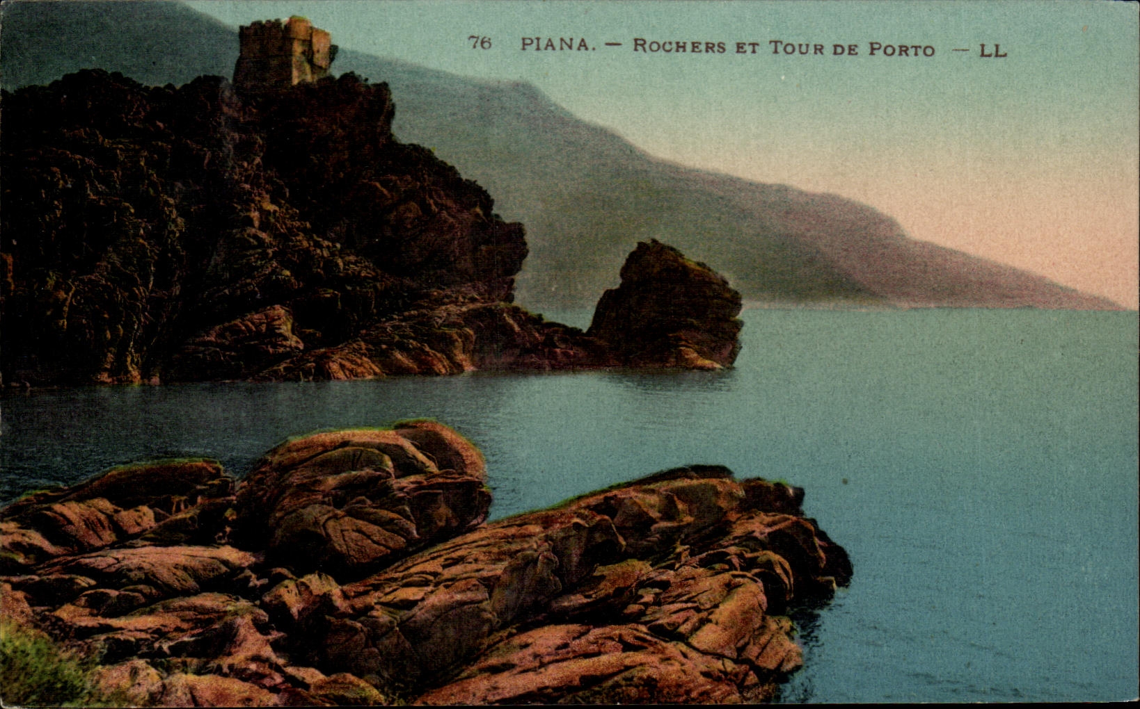 Piana — Rochers et Tour de Porto — LL