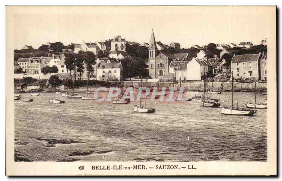 Sauzon — Belle-Île-en-Mer — LL. — n° 66