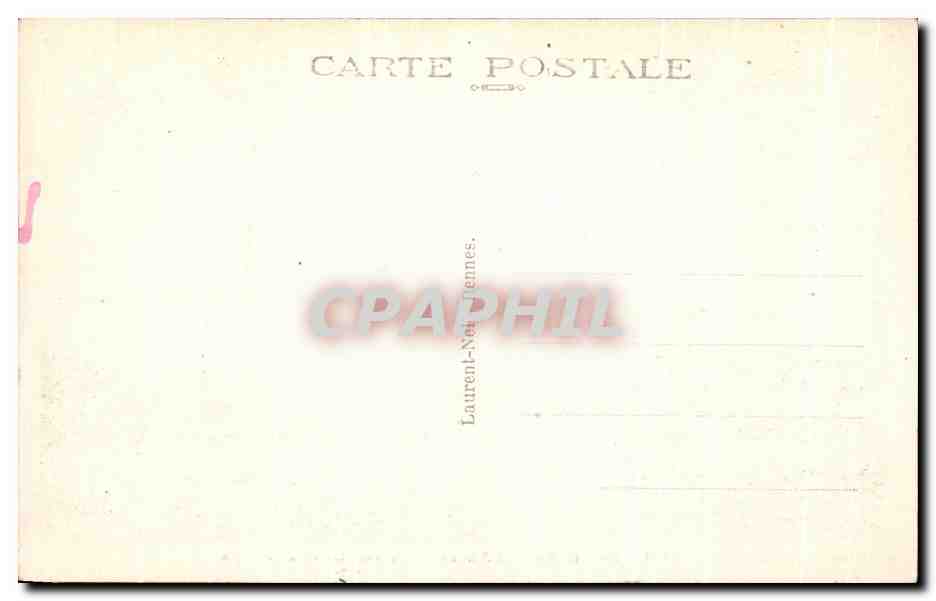 CPA Sainte Anne d'Auray La Fontaine et la Basilique — Rückseite