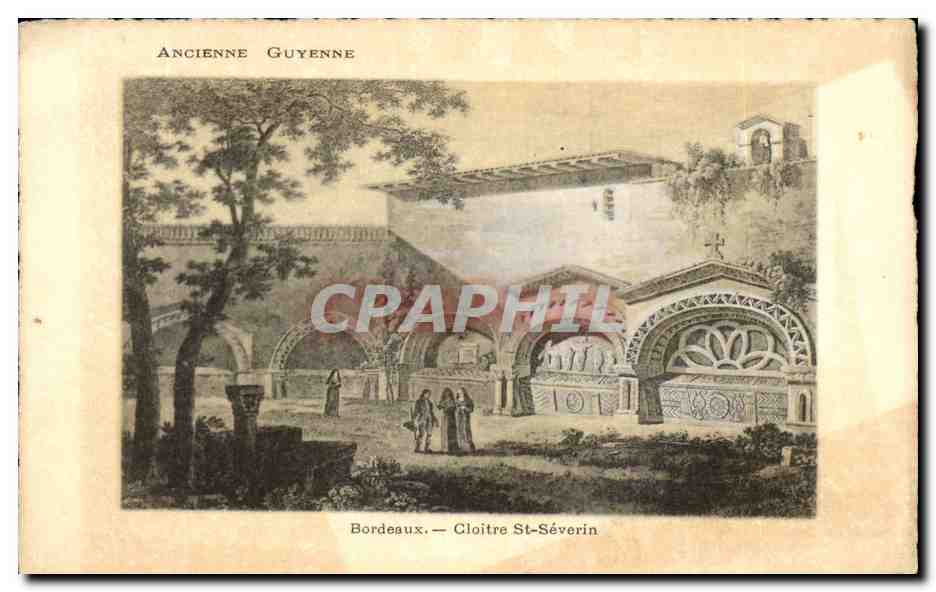 CPA Bordeaux Cloitre St Severin