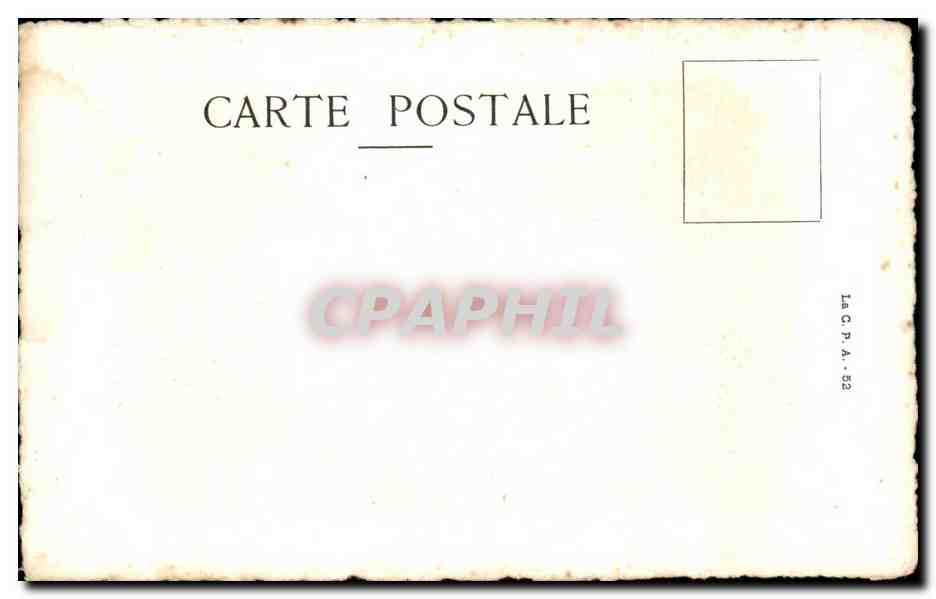 Commenserie des Templiers à St-Emilion — Ancienne Guyenne — La C.P.A. 52 — Rückseite