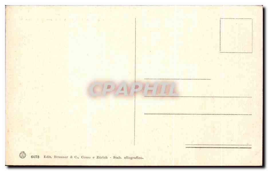 CPA Roma Serie di Tombe in Vicinanza del forte Appia — Rückseite