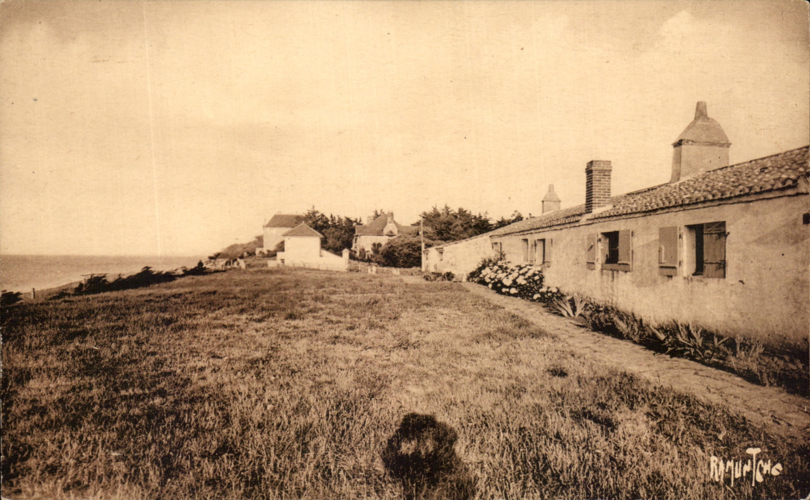 Ferme de Bel-Air côté de La Claire — Noirmoutier — Éditions Artistiques Raymond Hergevin