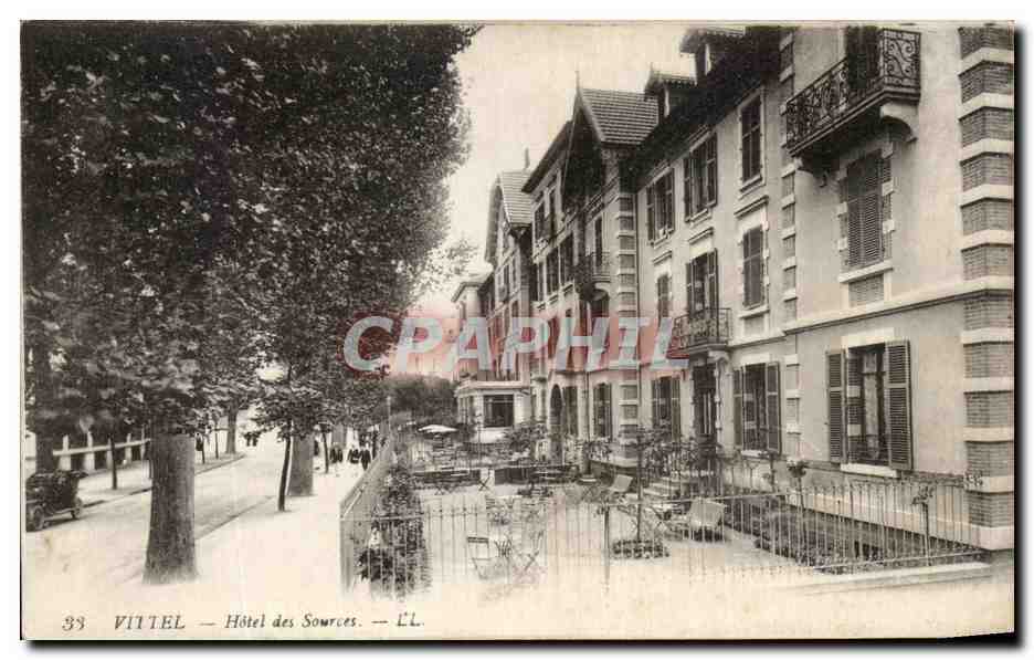 CPA Vittel Hotel Des Sources