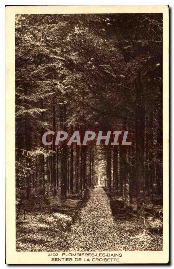 CPA Plombieres Les Bains Sentier De La Croisette