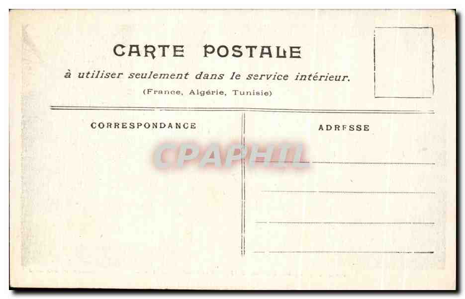 CPA Paris Inonde Pont Saint Nicolas — Rückseite