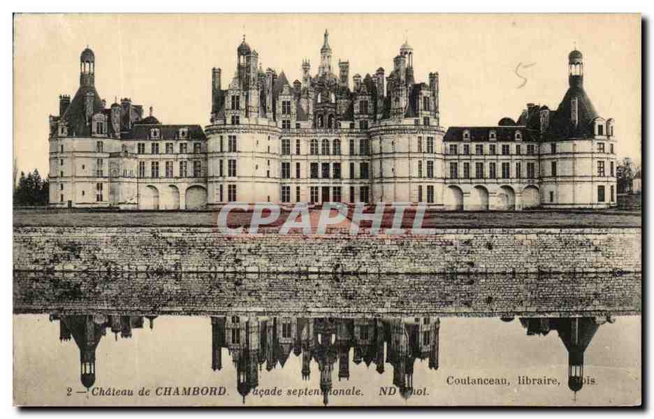 CPA Chambord Le Chateau septentrionale 