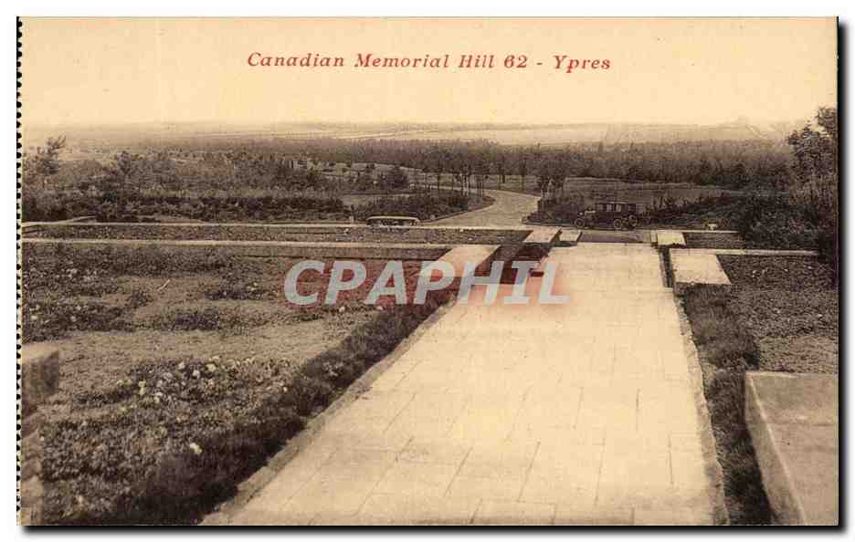 Canadian Memorial Hill 62 — Ypres