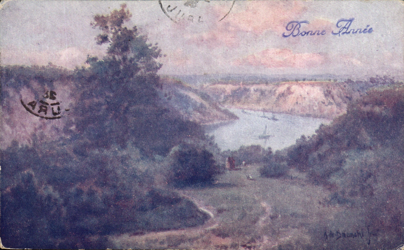 CPA Paysage Daunahl