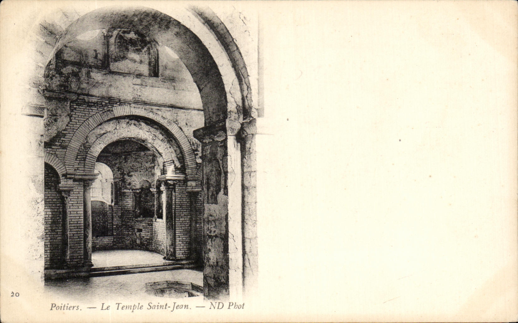 Poitiers — Le Temple Saint-Jean — ND Phot
