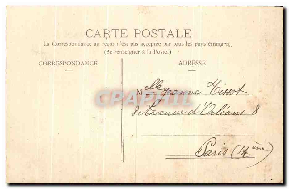 CPA Amiens L'Eglises st pierre — Rückseite