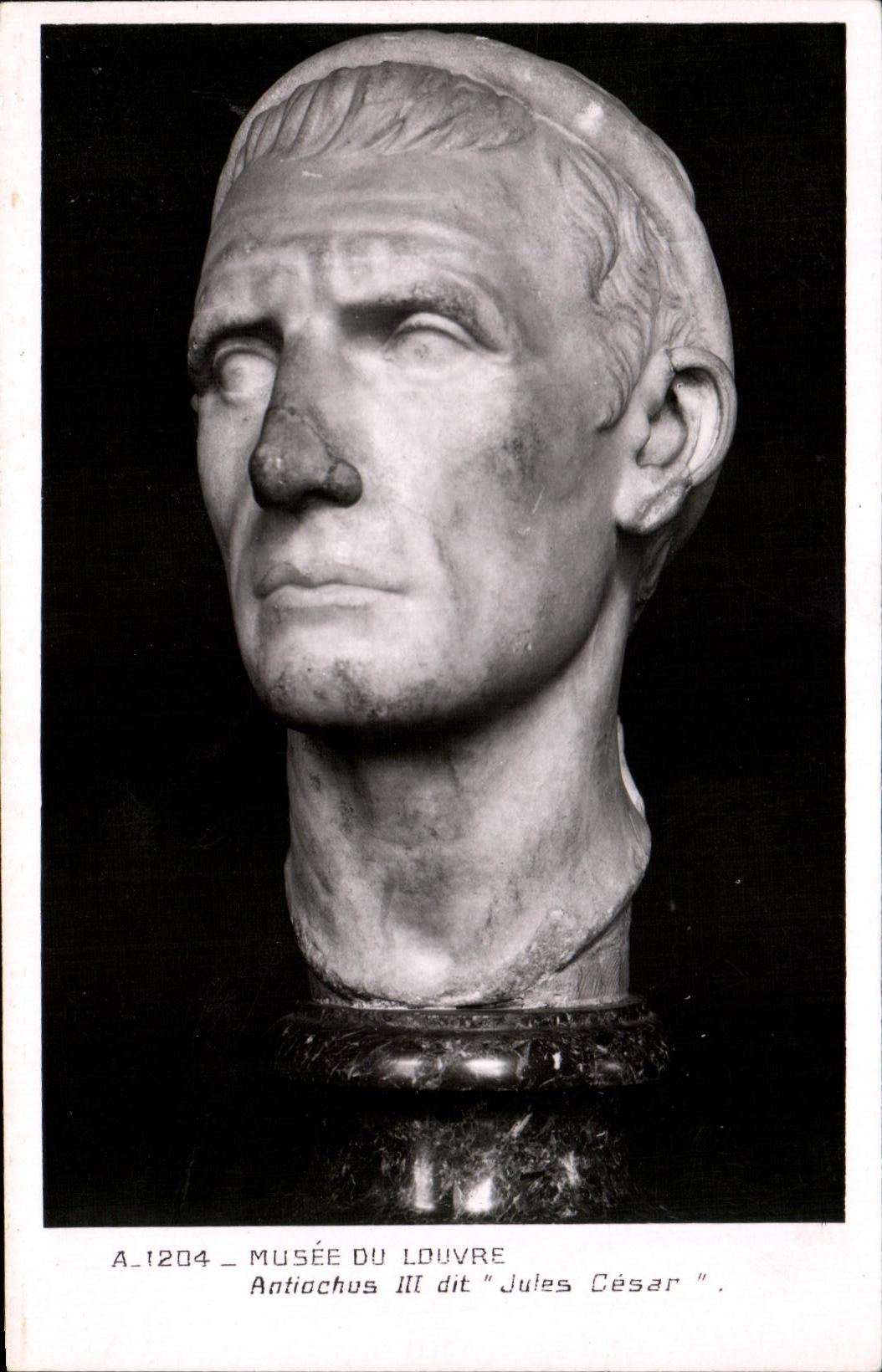 CPA Musee Du Louvre Antiochus dit Jules Cesar