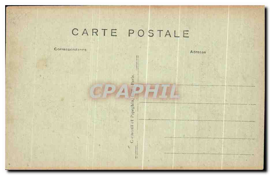 CPA Paris Le Pont Alexandre III pris Vers les palais des Champs Elysees  — Rückseite
