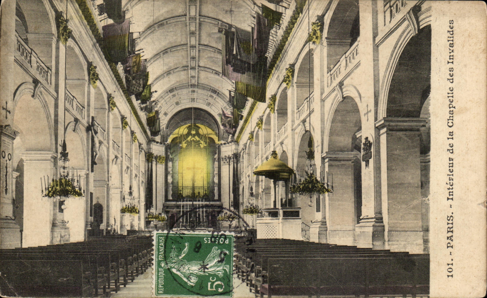 CPA Paris Interieur de la Chapelle des Invalides
