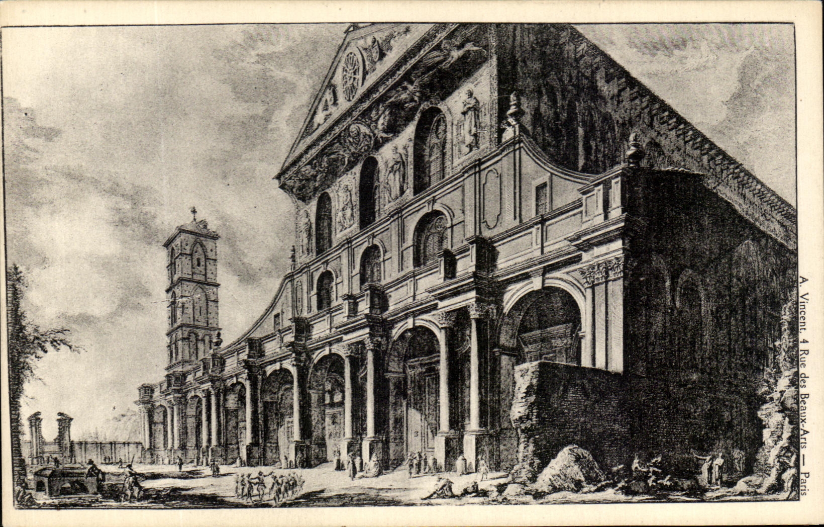 CPA Eglise Antiquite