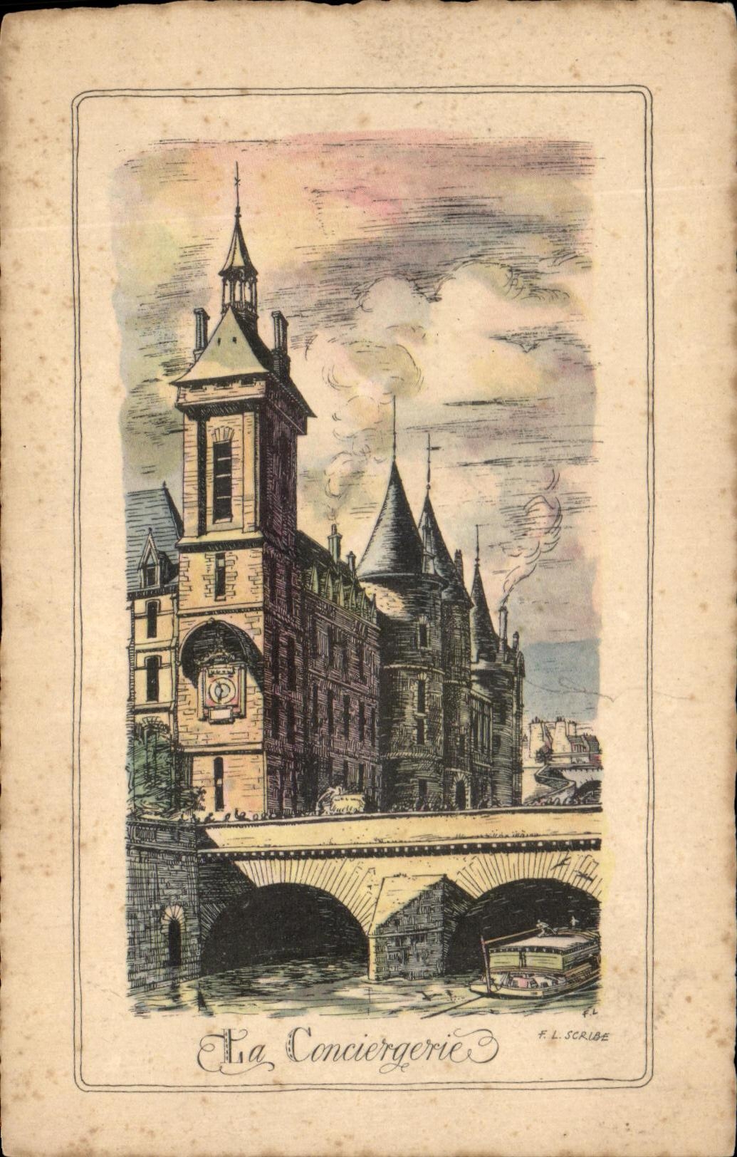 CPA La Conciergerie Paris 