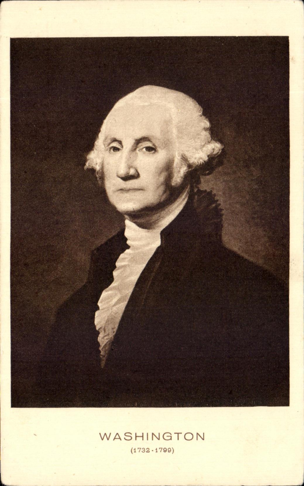 CPA Washington 1732 1799 ne en Virginie 