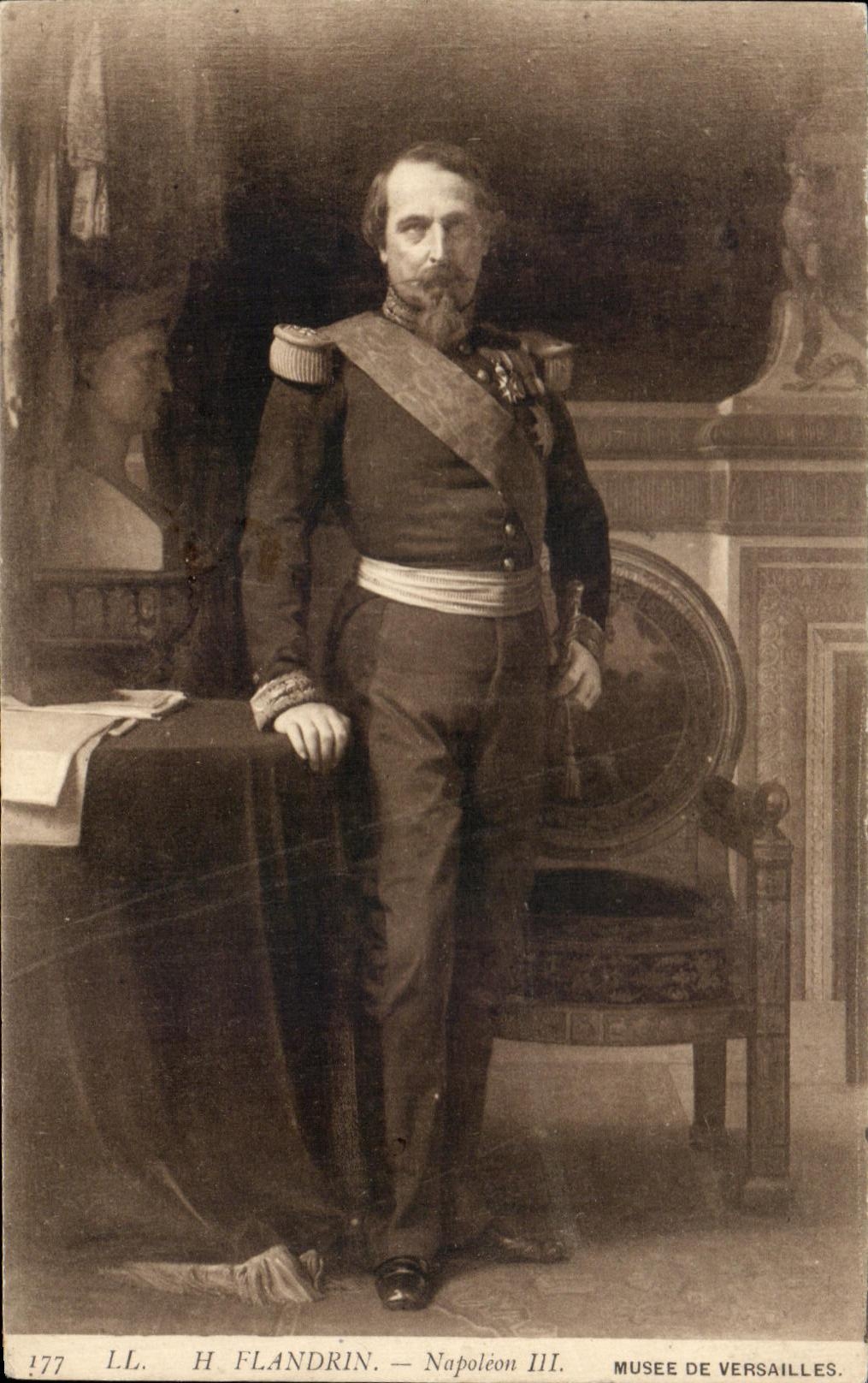 CPA Flandrin Napoleon III Musee De Versailles
