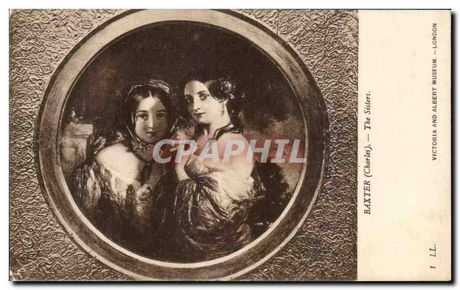 CPA Baxter The Sisters Victoria And Albert Museum London