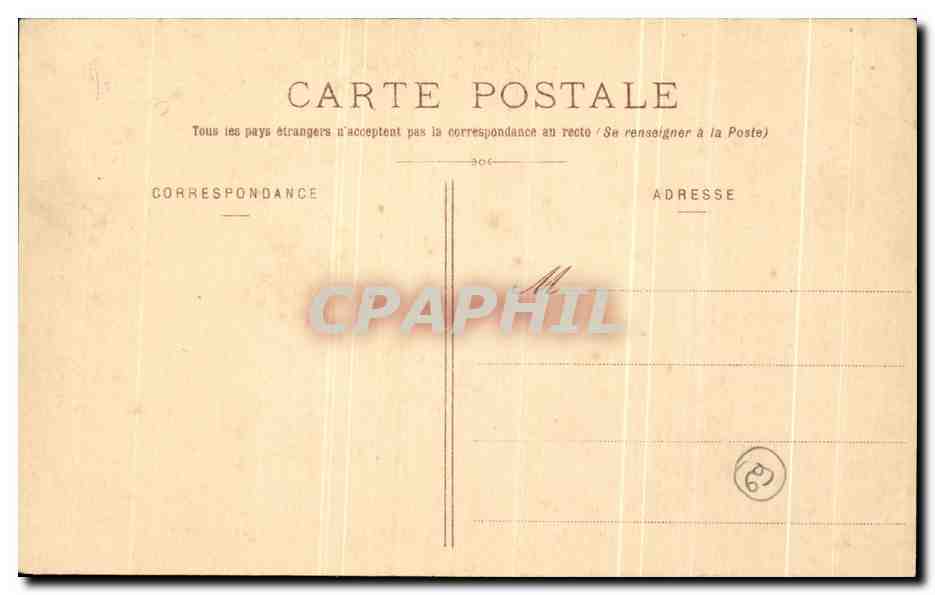 CPA Grison Musee de Lyon Violon  — Verso