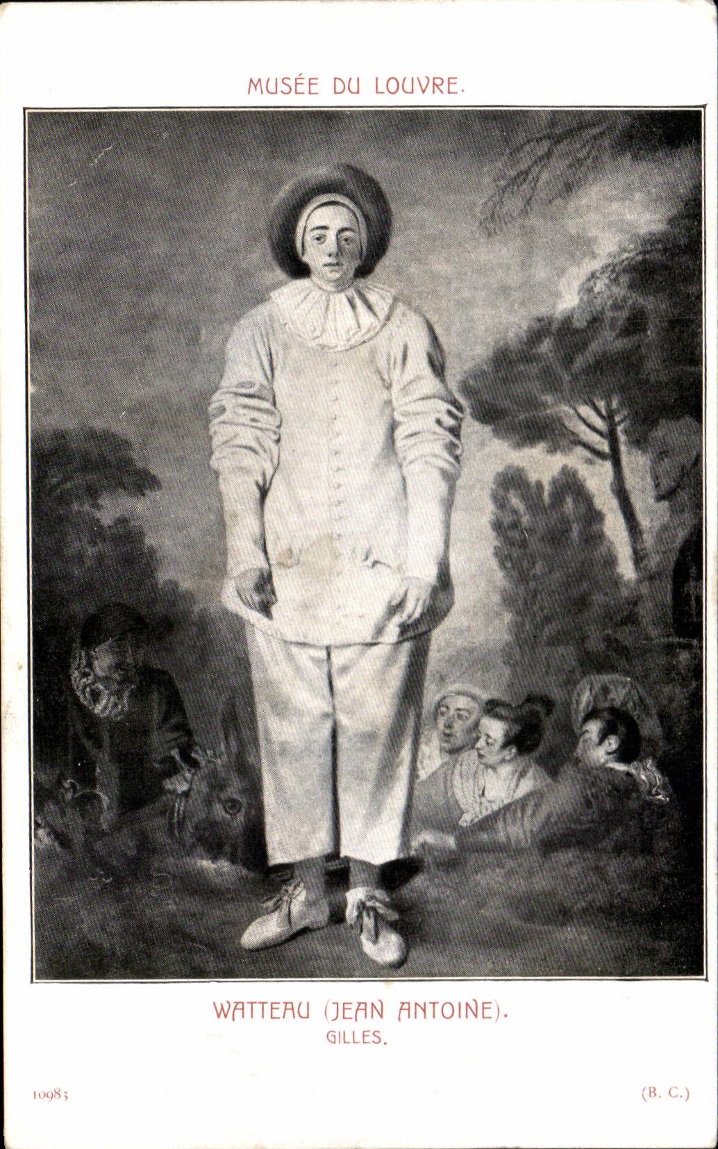 CPA Musee Du Louvre Watteau Gilles