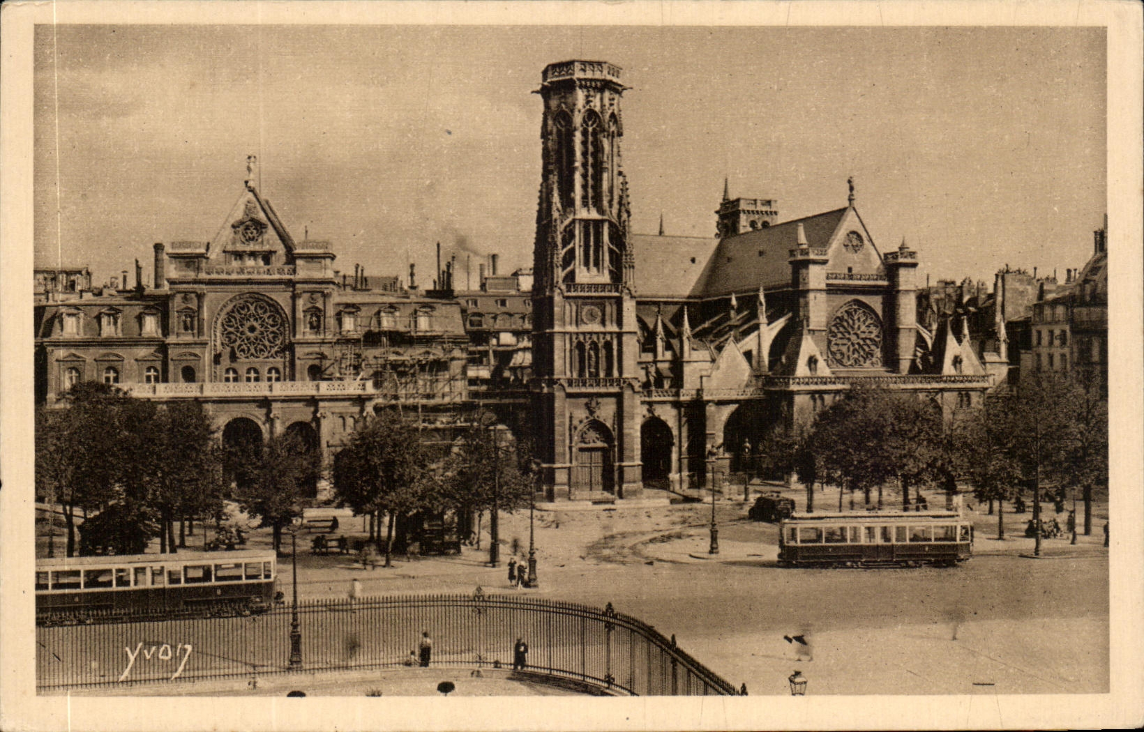 CPA Paris En Flanant L'Eglise Saint Germain L'auxerrois 