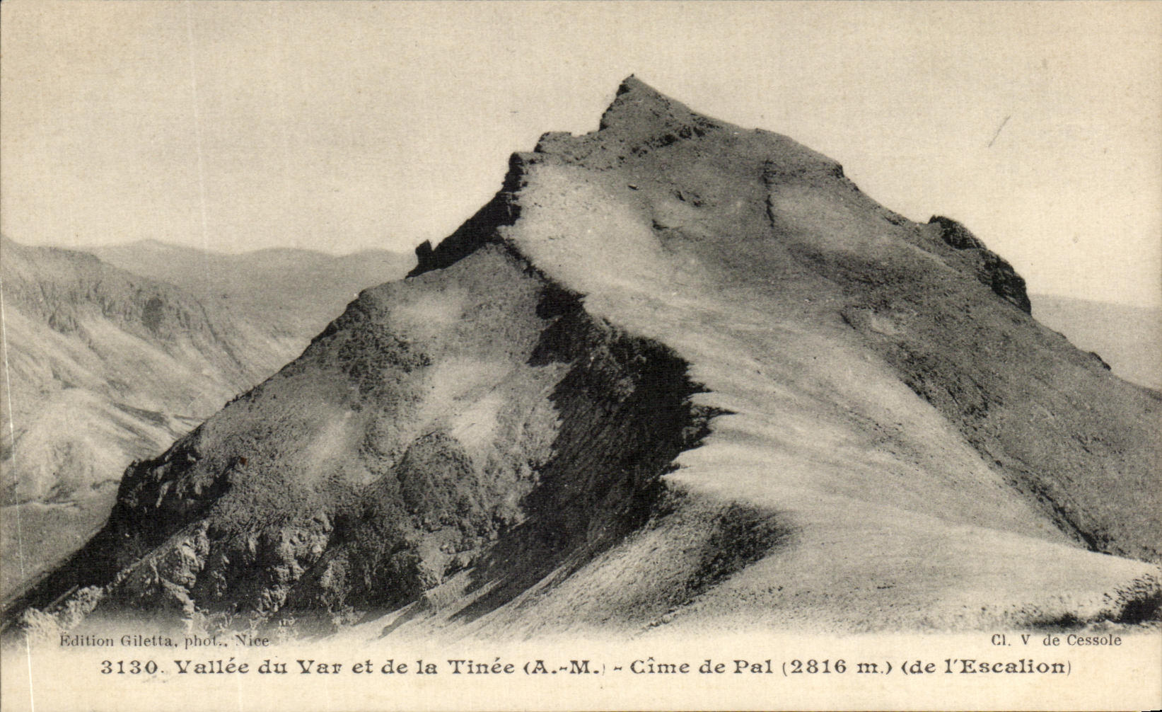 CPA Valle du Vav et de la Tinne (A M) Cime de pal (de l'Escalion)