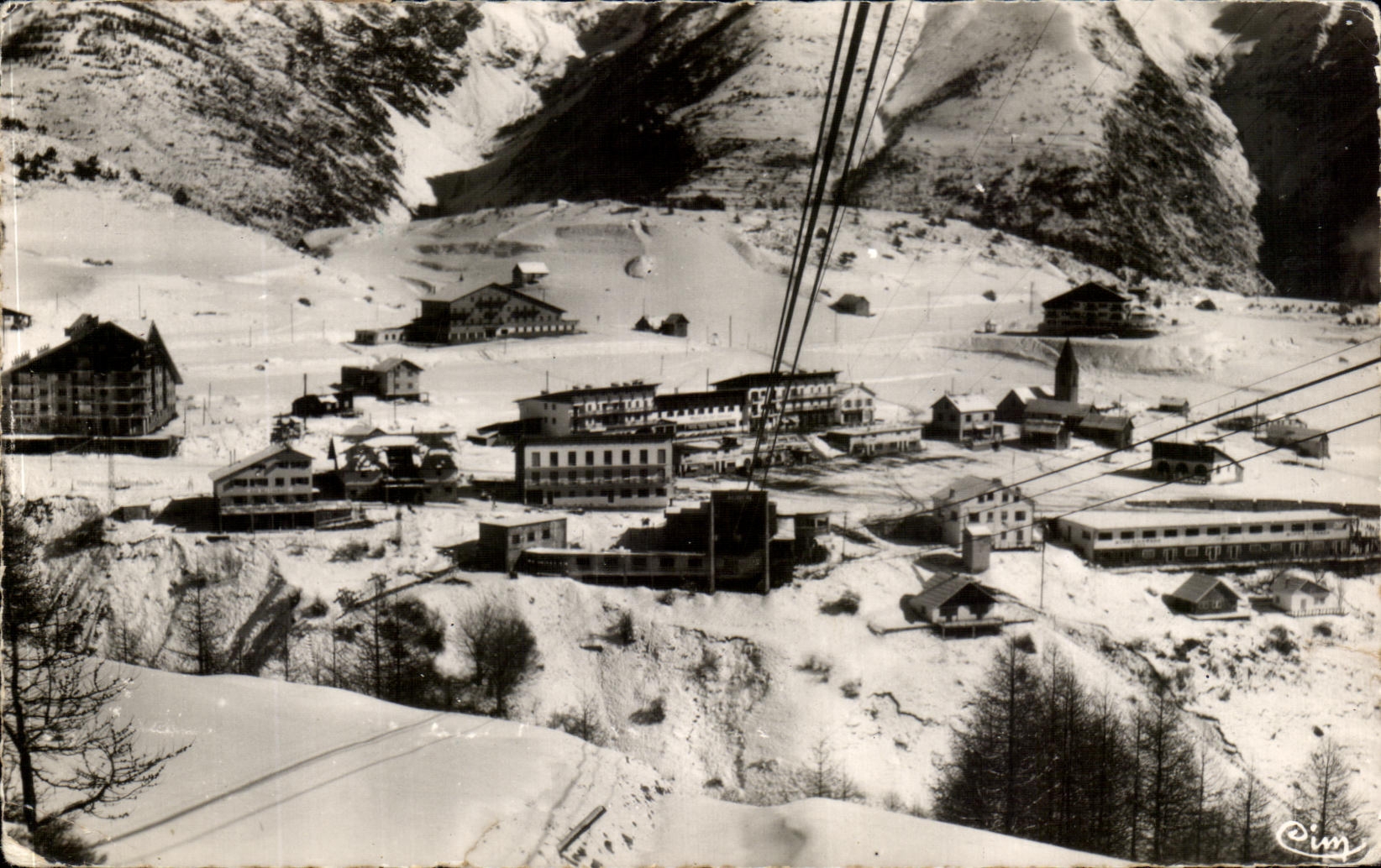 CPA Auron Station de Sports d'Hiver et Estivale Vue generale