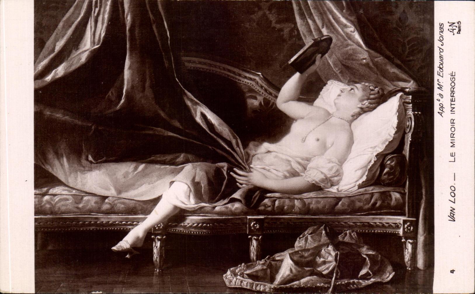 CPA Van Loo Le Miroir Interroge