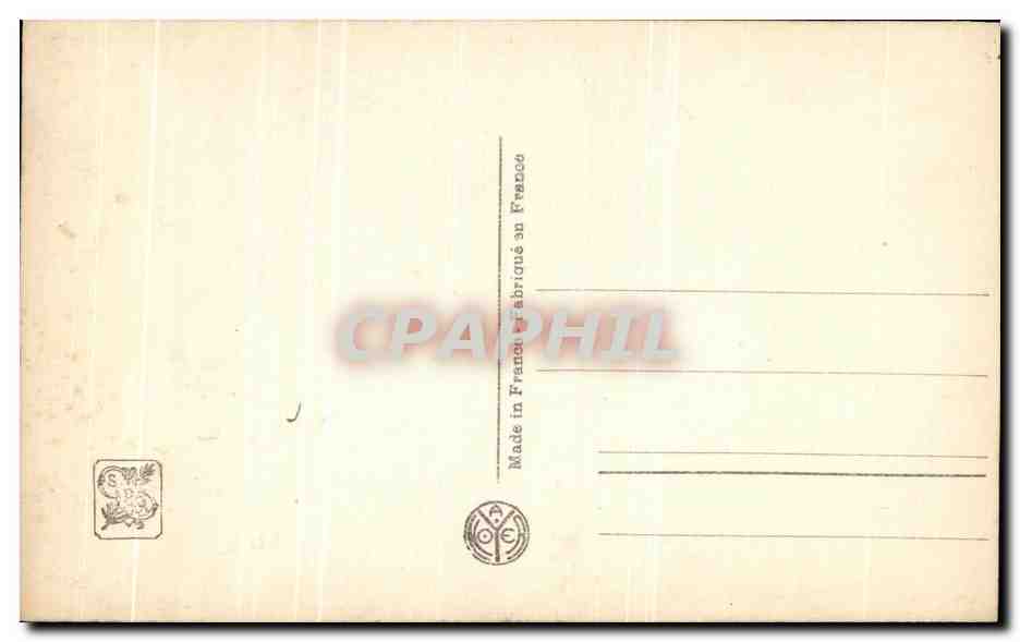 CPA Salon de Paris G Marzocchi Leda Cygne — Verso