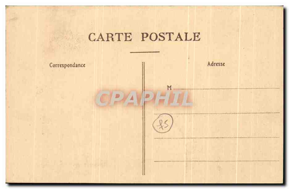 CPA Saint Martin Legende de l'Ete de la Saint Martin — Rückseite