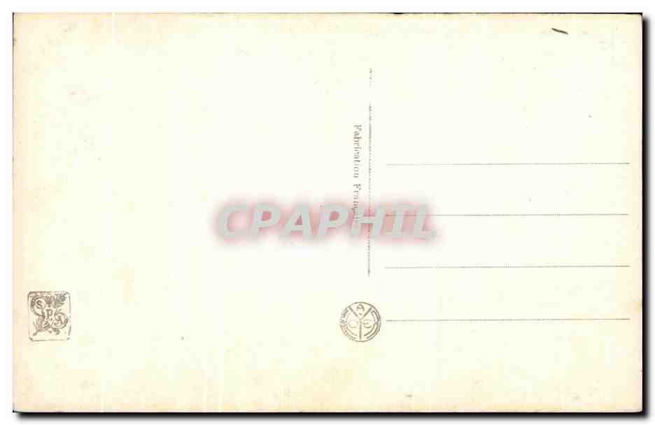 CPA Salon A F J Cave Berrichonne  — Verso