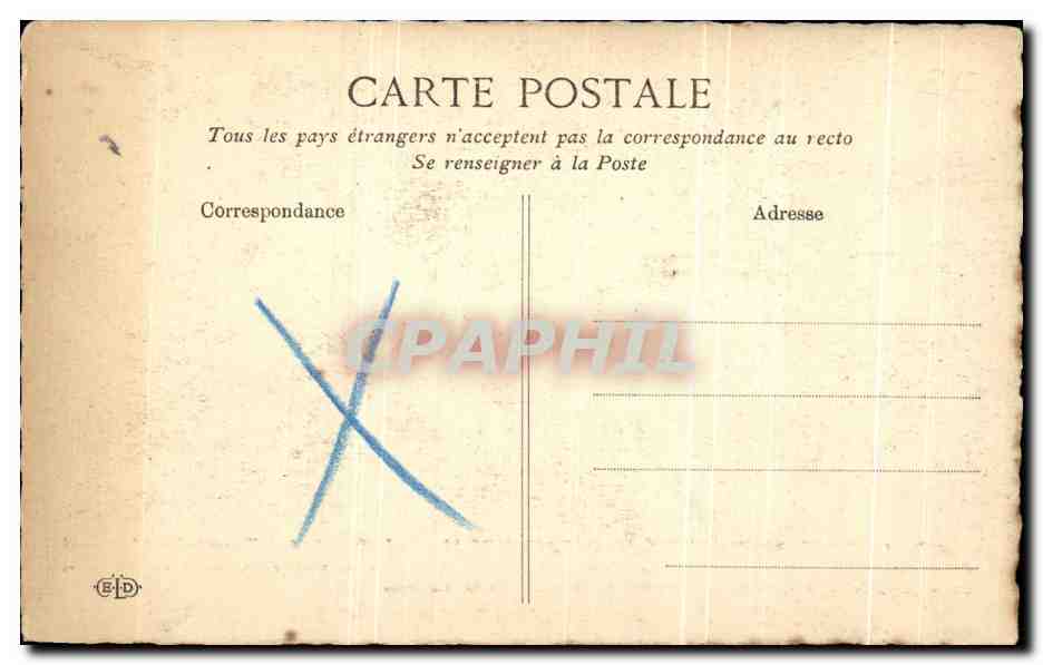 CPA Camille Desmoulins au Palais Royal Exaspere par le renvoi de Necker et les preparatifs de respression — Rückseite