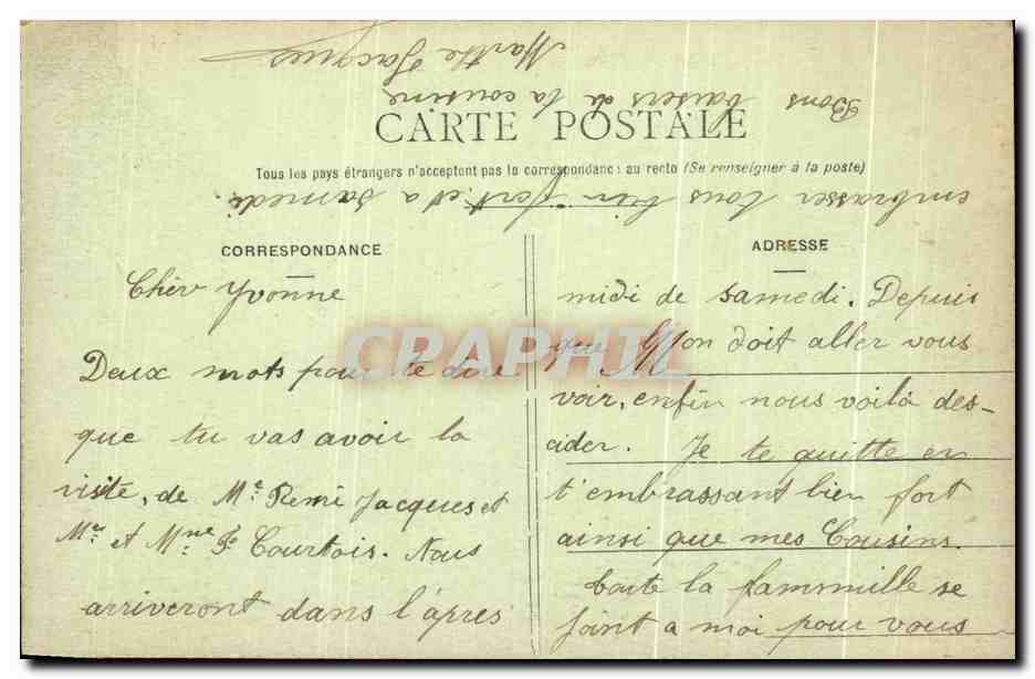 CPA Margny Marne Aux Enfants du Pays Morts Pour la France Militaria — Rückseite