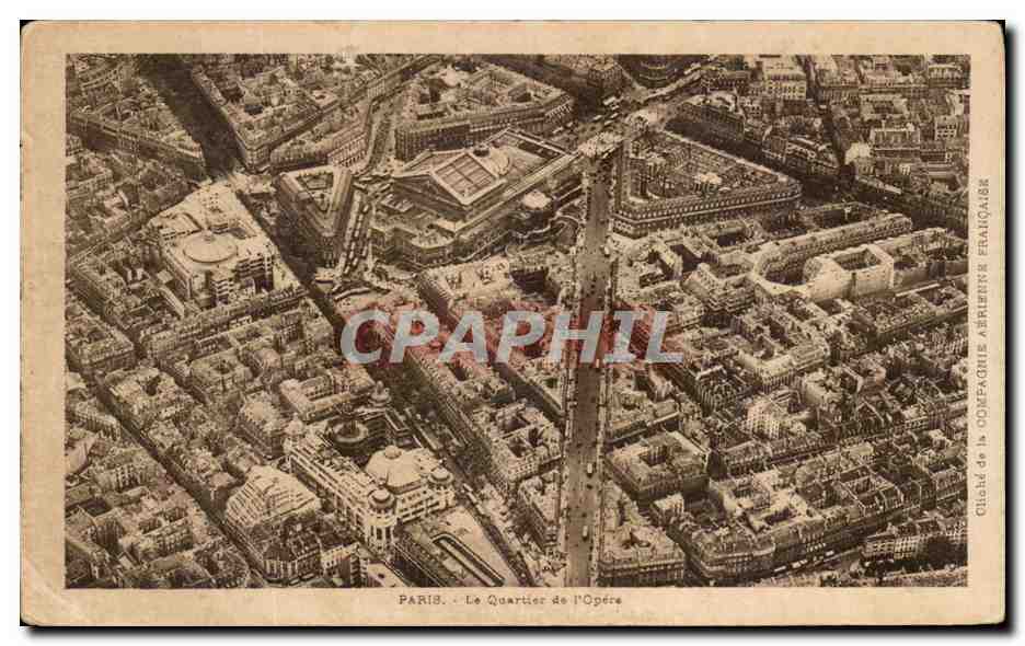 CPA Paris Le Quartier de l'Opera