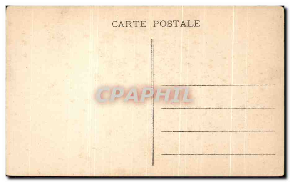 CPA Paris Le Quartier de l'Opera — Rückseite