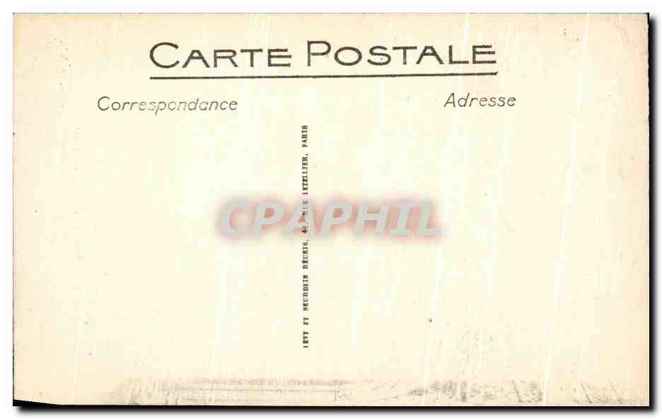 CPA Paris Interieur de la Sainte Chapelle L'Entree du Reliquaire — Verso