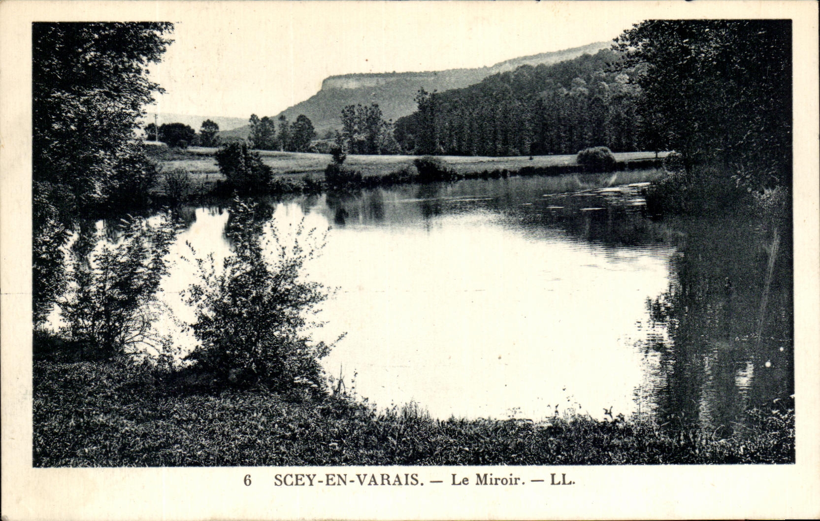 CPA Scey En Varais Le Miroir